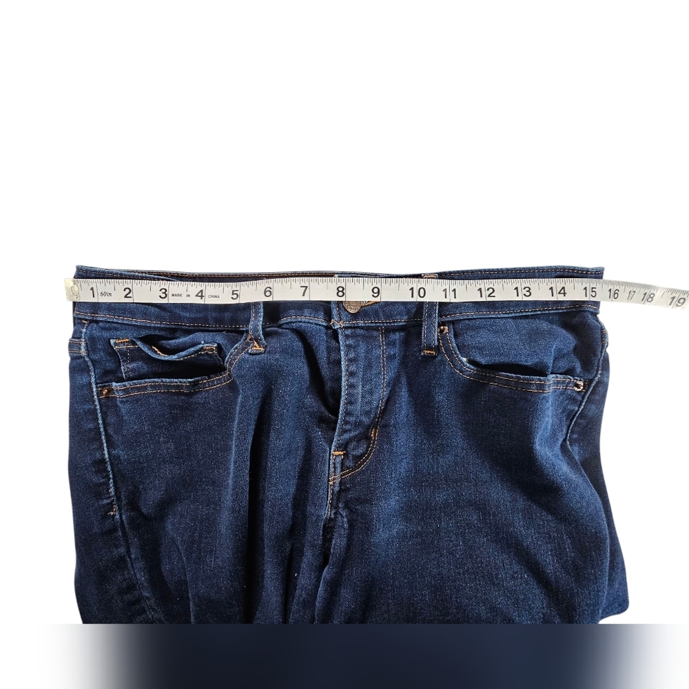 Levi's 714 Bootcut Jeans Dark Wash Size 30 - Picture 5 of 6
